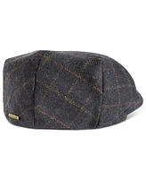 Dorfman Pacific Men's Classic Windowpane Ivy Cap