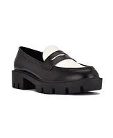 Nine West Women's Maibel Lug Sole Penny Loafers