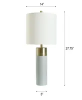 StyleCraft Concrete and Metal Table Lamp