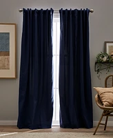 Peri Home Sanctuary Back Tab Lined 2-Piece Curtain Panel Set