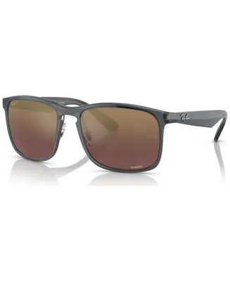 Ray-Ban Men's Polarized Sunglasses, RB426458-zp