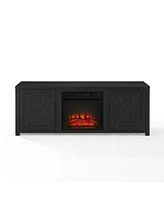 Gordon 58" Low Profile Tv Stand with Fireplace