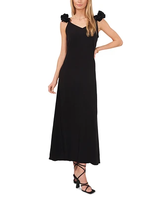 Vince Camuto Women's Rouched-Sleeve Maxi Dress