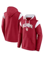 Men's Fanatics Crimson Oklahoma Sooners Game Over Pullover Hoodie