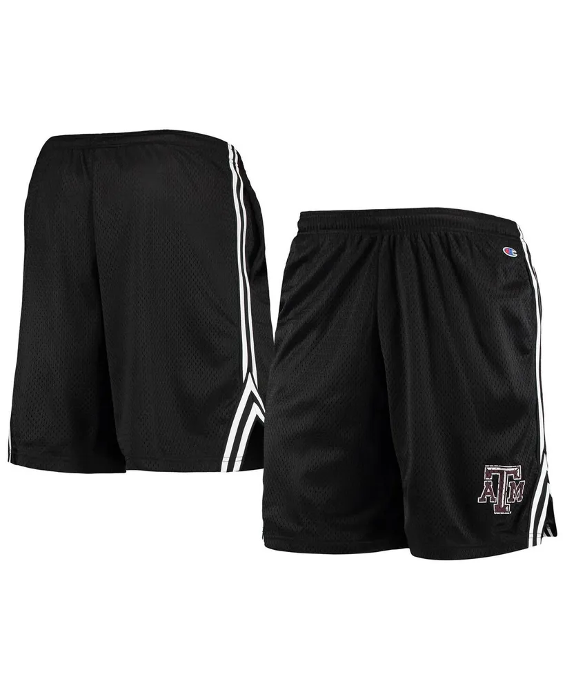 Men's Champion Black Texas A&M Aggies Team Lacrosse Shorts