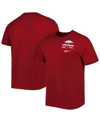 Men's Nike Cardinal Arkansas Razorbacks Team Practice Performance T-shirt