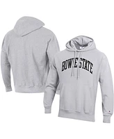 Men's Champion Gray Bowie State Bulldogs Tall Arch Pullover Hoodie
