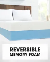 Dream Serenity ComfortDuo 4" Memory Foam Mattress Topper