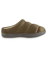 Isotoner Signature Women's Microsuede Puffer Comfort Hoodback Slippers