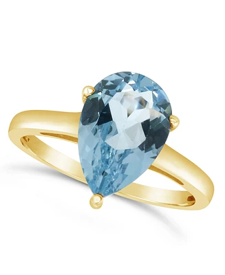 Sky Blue Topaz (3-5/8 ct. t.w.) Ring 14K Yellow Gold