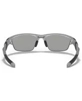 Oakley Men's Low Bridge Fit Sunglasses, OO9153 Half Jacket 2.0 62 - Silver