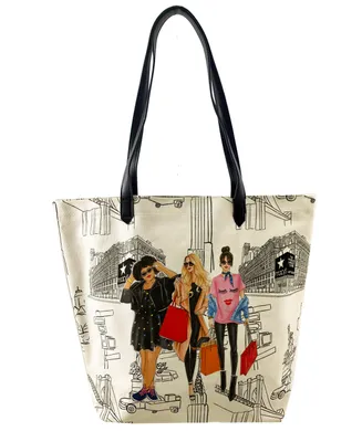 New York City Canvas Tote, Created for Macy's