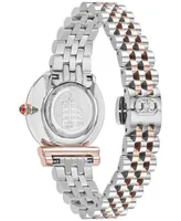 Salvatore Ferragamo Women's Swiss Gancini Two Tone Stainless Steel Bracelet Watch 28mm