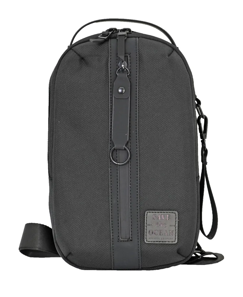 Save The Ocean Men's Ballistic Sling Backpacks Messengers