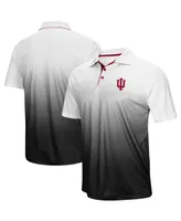 Men's Colosseum Heathered Gray Indiana Hoosiers Magic Team Logo Polo Shirt