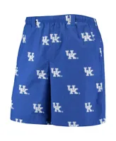 Men's Columbia Pfg Royal Kentucky Wildcats Backcast Ii 8" Omni-Shade Hybrid Shorts