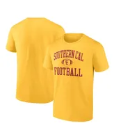 Men's Fanatics Gold Usc Trojans First Sprint Team T-shirt