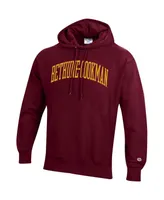 Men's Champion Maroon Bethune-Cookman Wildcats Tall Arch Pullover Hoodie