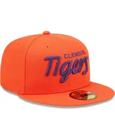 Men's New Era Orange Clemson Tigers Griswold 59FIFTY Fitted Hat