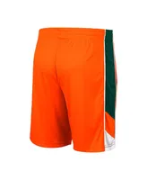 Big Boys Colosseum Orange Miami Hurricanes Pool Side Shorts