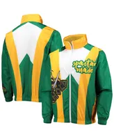 Men's Tones of Melanin Green Norfolk State Spartans Anorak Full-Zip Jacket