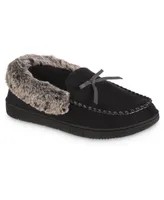 Isotoner Signature Women's Microsuede Rae Comfort Moccasin Slippers