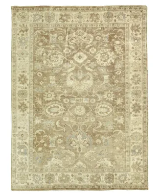 Exquisite Rugs Antique Weave Oushak ER2001 6' x 9' Area Rug