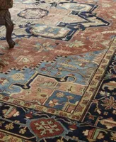 Exquisite Rugs Antique Weave Serapi Er9971 Rug Area Rug