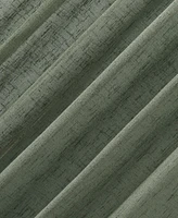 Archaeo Tansy Burlap Weave Tab Top Curtain Panel