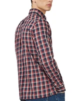 Ben Sherman Men's Regular-Fit Grid Check Shirt