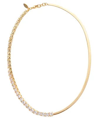Bonheur Jewelry Anik Tennis Necklace