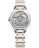 Baume & Mercier Women's Swiss Automatic Classima Two Tone Stainless Steel Bracelet Watch 31mm