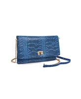 Urban Expressions Women's Rykard Snake Clutch