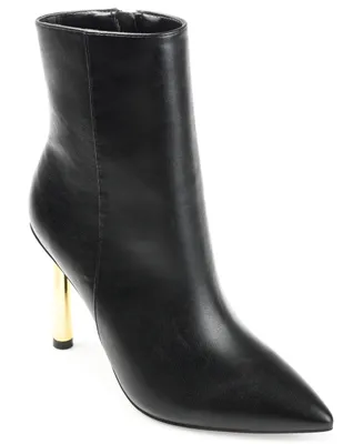 Journee Collection Women's Rorie Stiletto Pointed Toe Booties