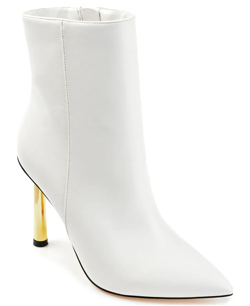 Journee Collection Women's Rorie Pointed Toe Stiletto Dress Booties