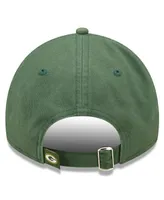Big Boys New Era Green Bay Packers 2022 Sideline Adjustable 9TWENTY Hat