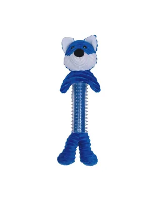 Country Living Blue Fox Corduroy Plush Dog Toy