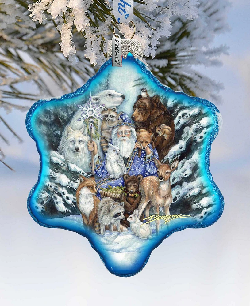 G.DeBrekht Gather In Peace Father Winter Holiday Ornament