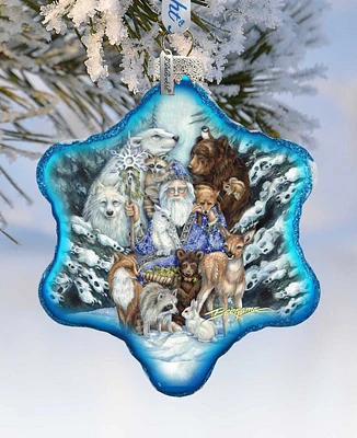 G.DeBrekht Gather In Peace Father Winter Holiday Ornament