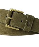 Polo Ralph Lauren Men's Roller-Buckle Suede Belt