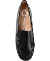 Journee Collection Women's Halsey Perforated Loafers