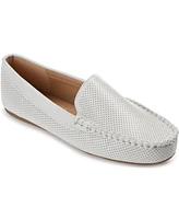 Journee Collection Women's Halsey Perforated Loafers