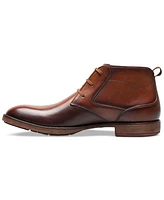 Stacy Adams Men's Kyron Plain Toe Lace Up Chukka Boots