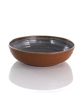 Elama Glossy Ariadna 12 Piece Lightweight Melamine Dinnerware Set, Service for
