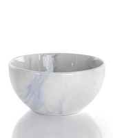 Elama Marble Clara 16 Pc. Dinnerware Set, Service for 4