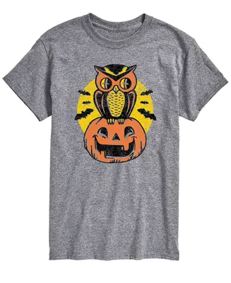 Airwaves Men's Owl Pumpkin Classic Fit T-shirt