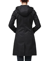 Kimi + Kai Women's Eeva Water-Resistant Hooded Trench Coat