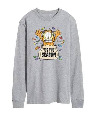 Airwaves Men's Garfield Tis The Season Long Sleeve T-shirt