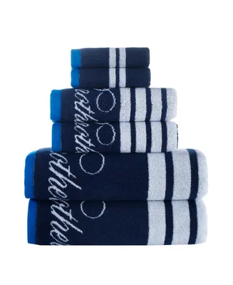 Brooks Brothers Nautical Blanket Stripe Piece Turkish Cotton Towel Set