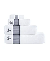 Brooks Brothers Fancy Border Piece Turkish Cotton Towel Set